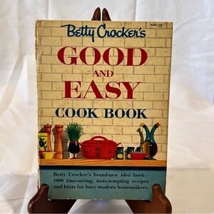 Vintage 1954 Betty Crocker Good And Easy Cook Book